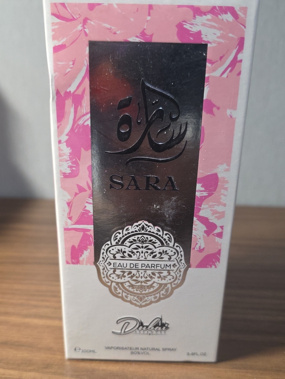 Sara Pink & Silver Eau de Parfum Box